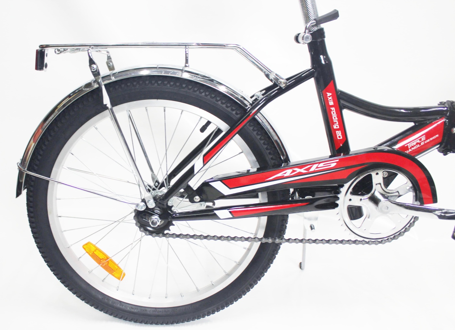 AXIS folding 20 1 Speed, Цвет black/red