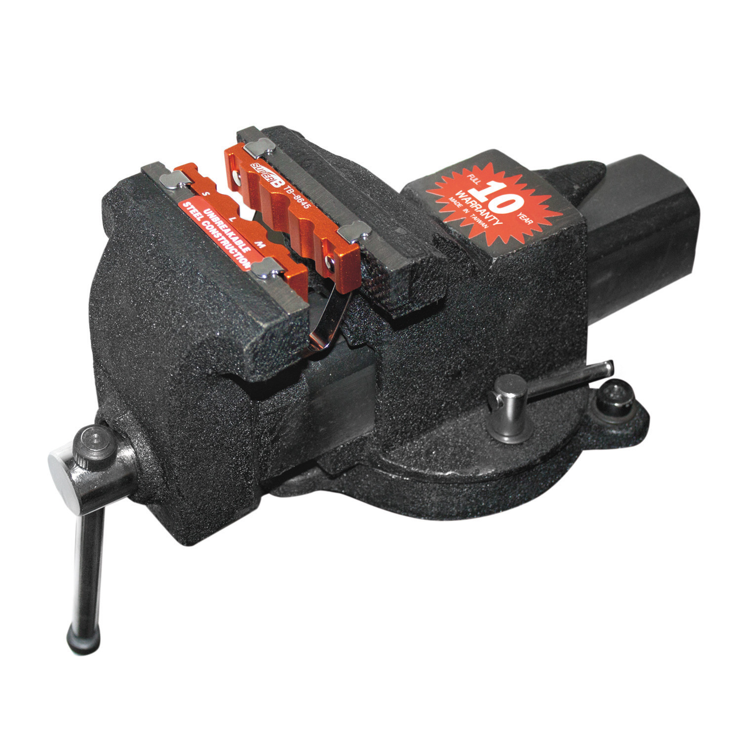 Ключ SUPER B heavy duty axle & pedal vise, for 9,10,12mm hub axles and 9/16" ped,
