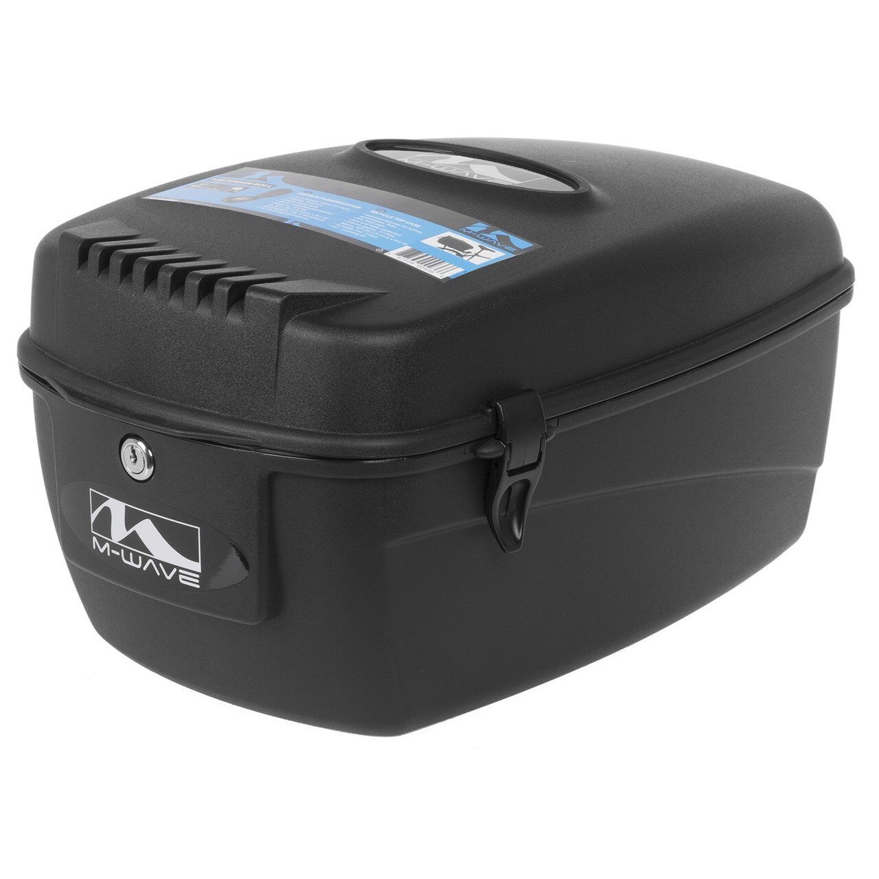 Сумка-ящик на багажник "M-WAVE AMSTERDAM BOX L" matt black, volume 17 l