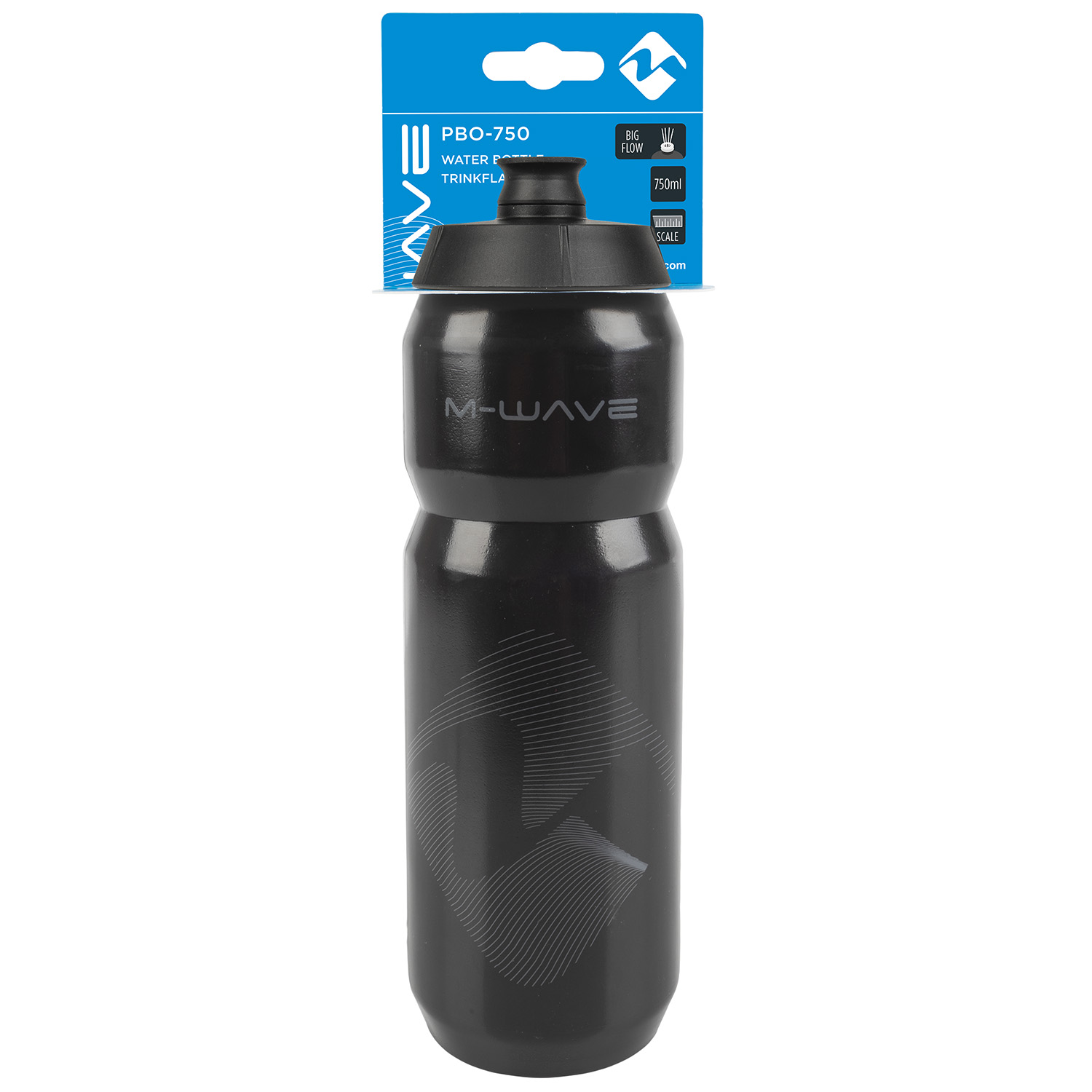 Фляга "PBO 750", plastic, 750 ml, black,