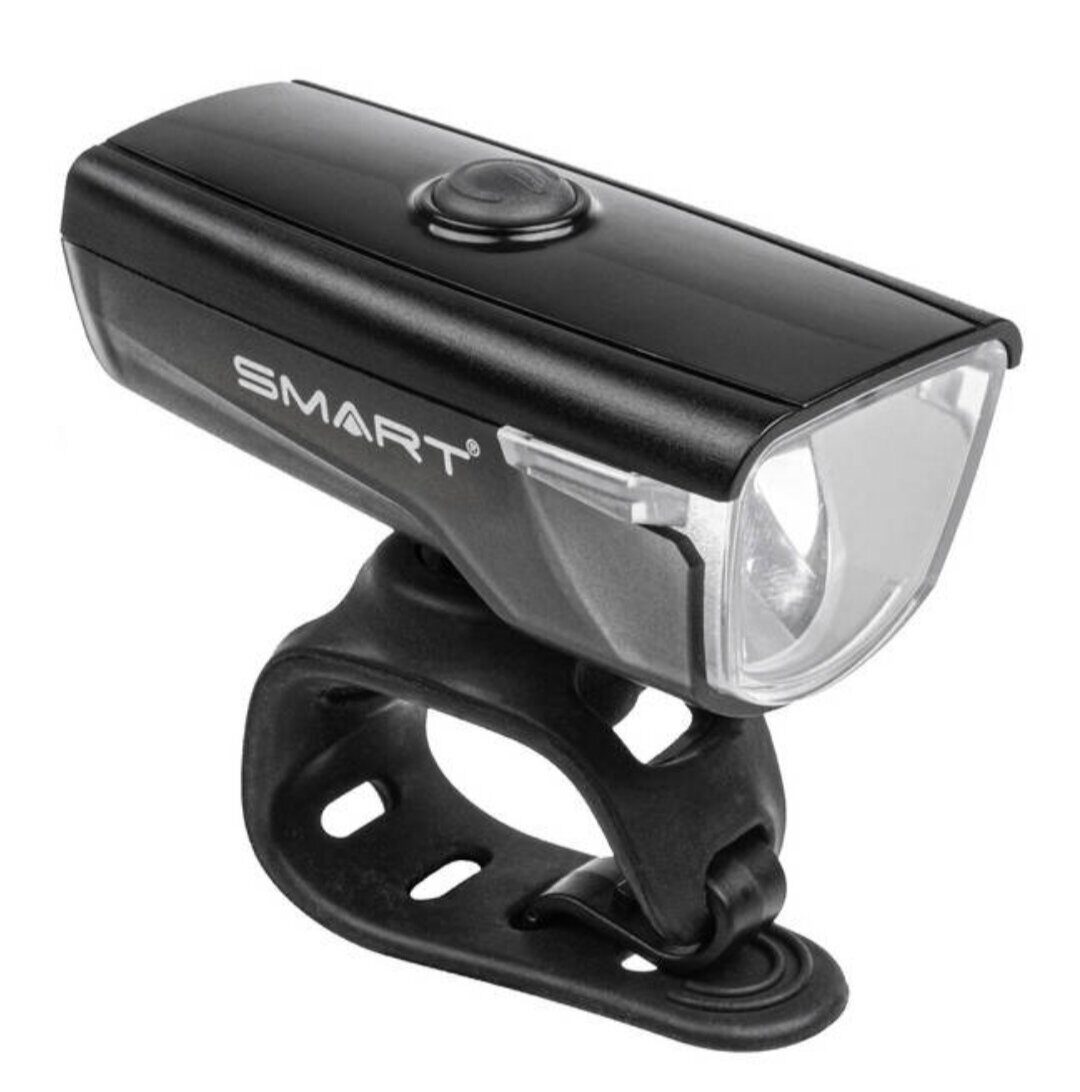 Фара пер. Rays 150 Rechargeable battery, black, 1 white LED, 27 Lux,