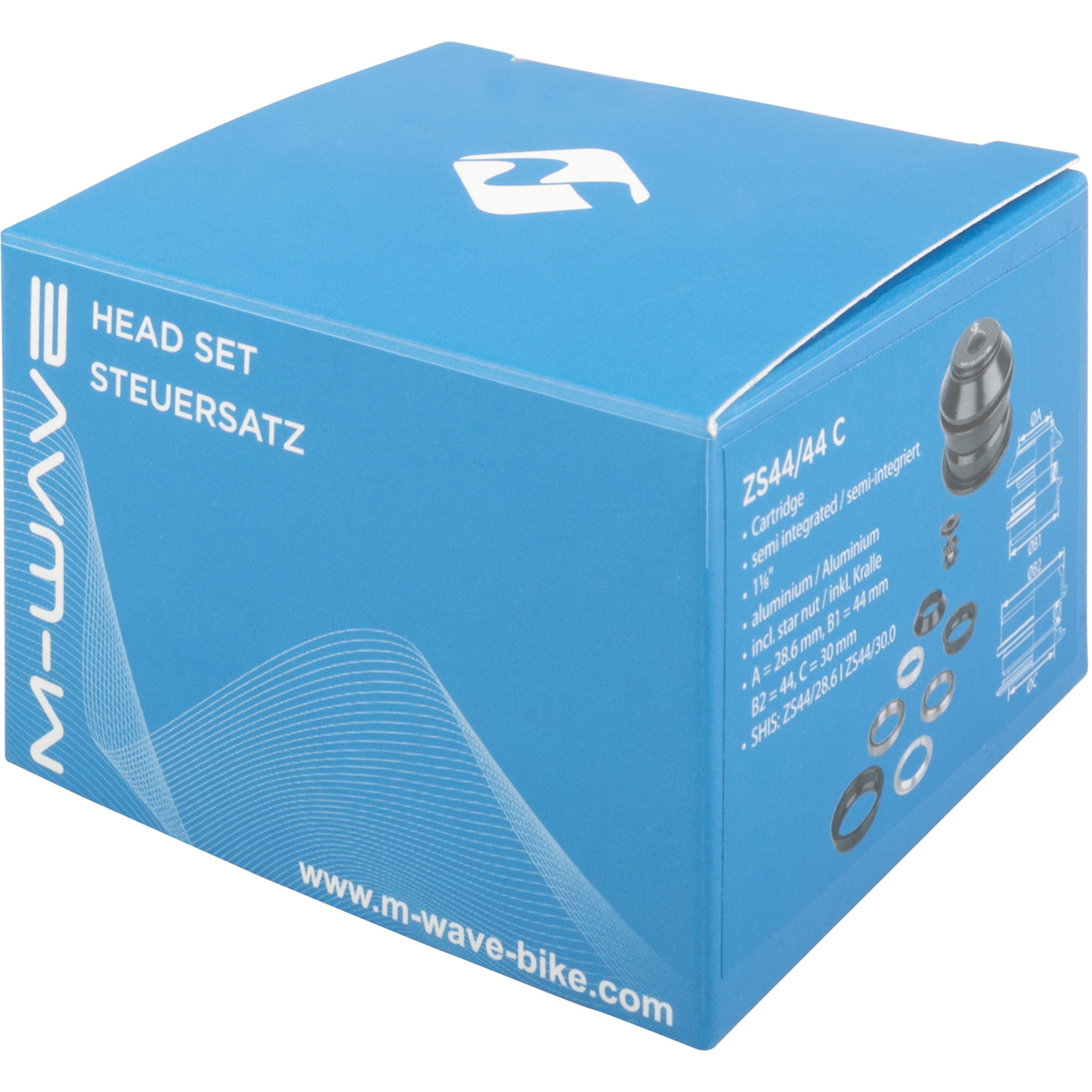 Рулевая колонка "ZS44/44 C"1 1/8“ Semi Zero Stack ZS44/28.6 ZS44/30,