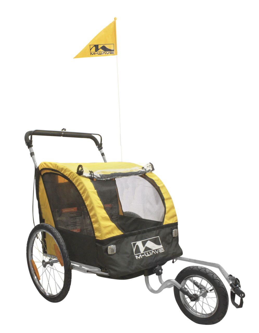 Велоприцеп для детей, 20" wheels + 1x 12", TUV  approved, with stamp brake