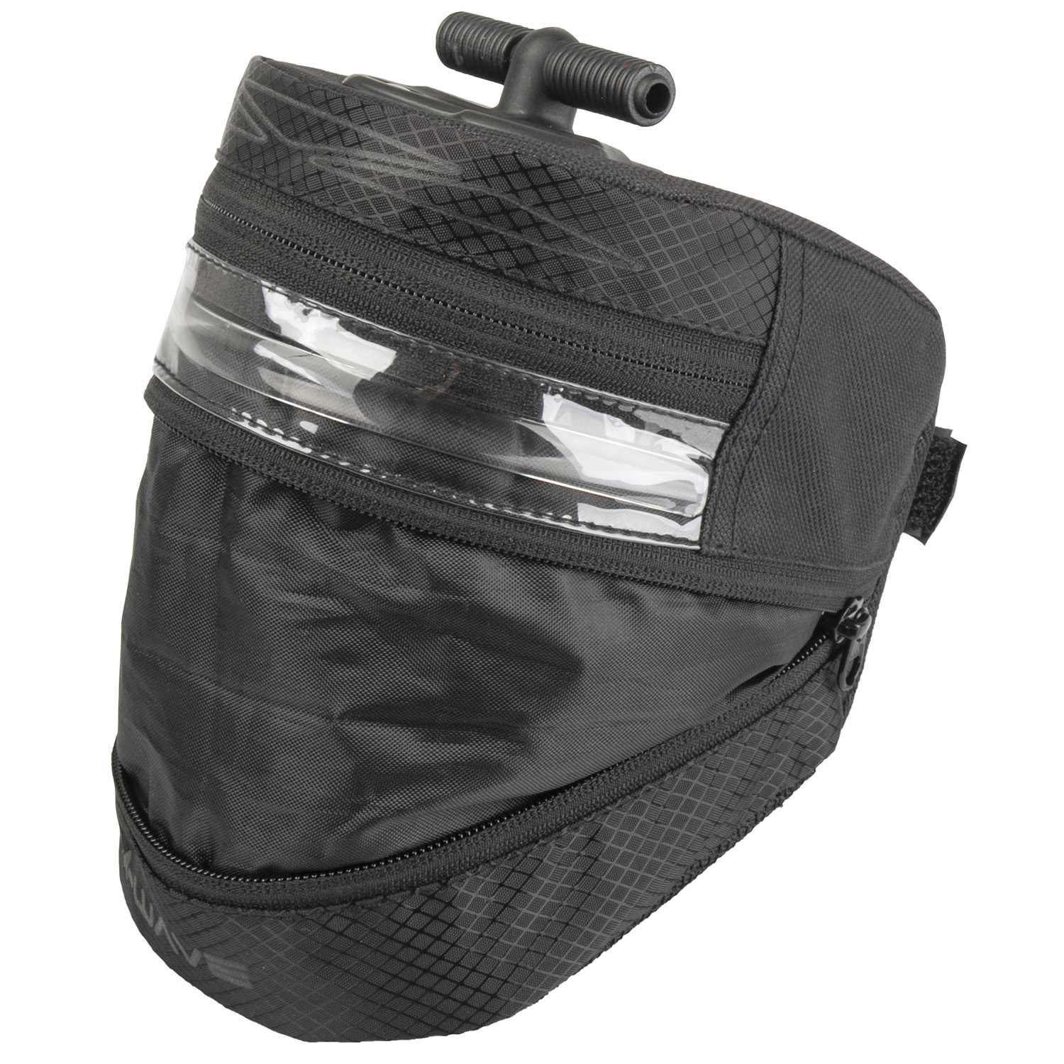 Сумка под седло >Tilburg L Illu<, size L, black, w/LED light, battery rechargable via USB,