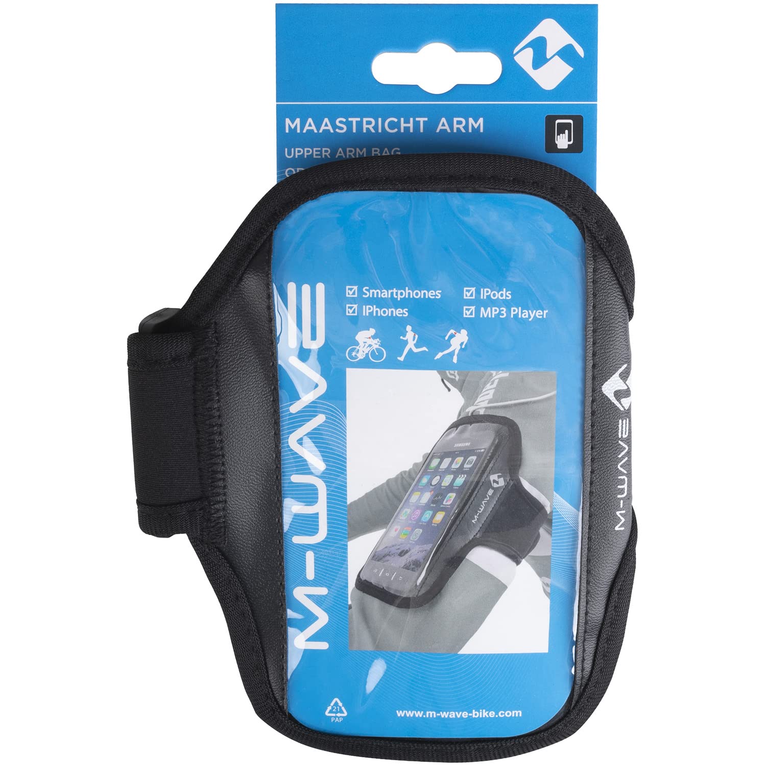 Чехол на руку для смартфонов M-WAVE "MAASTRICHT ARM"170 mm x 120 mm,