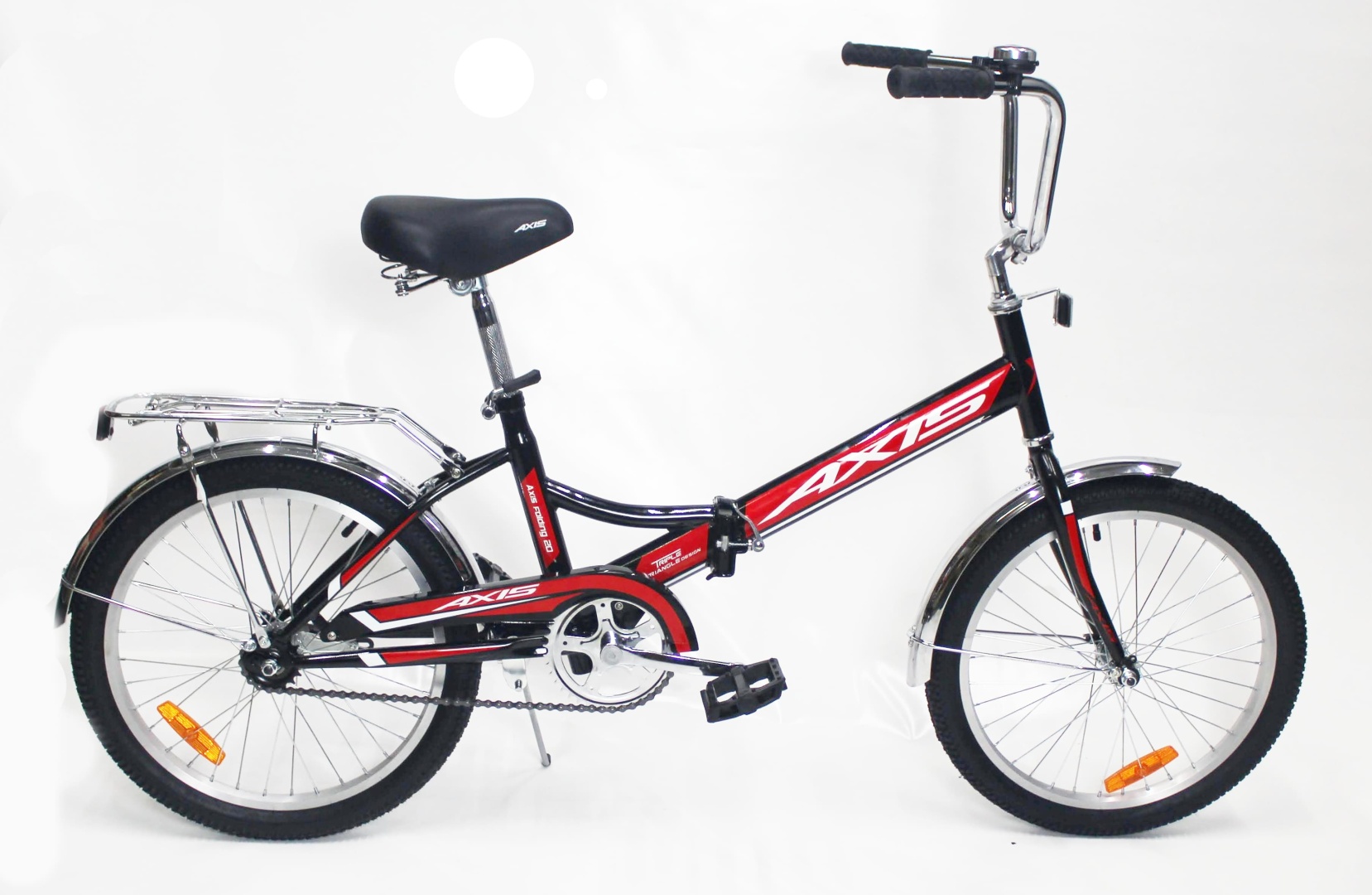 AXIS folding 20 1 Speed, Цвет black/red