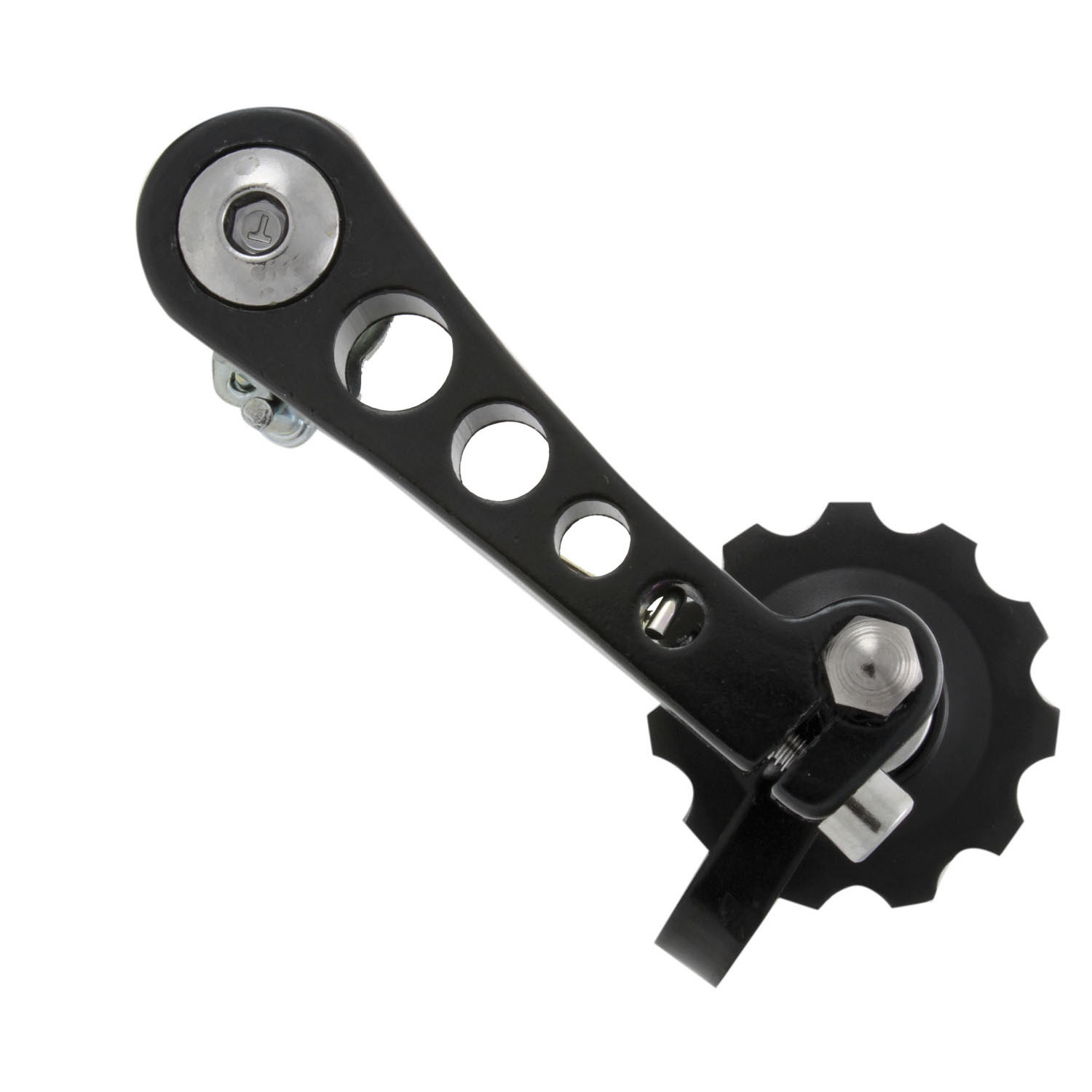 Натяжитель цепи "101045", 6061-T6 aluminium, CNC machined, 68 mm, 1 pulley,