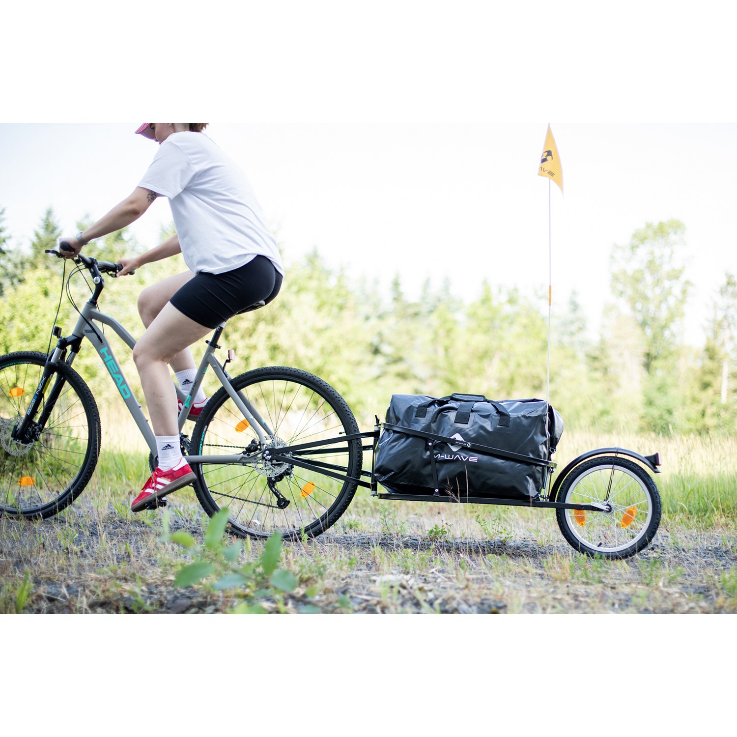 Прицеп "Stalwart Single 40" black, steel, — Фото 3