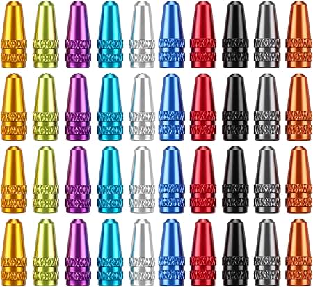 Колпачек на ниппель AV/FV (30pcs/pack)black/gold/orange/green/blue/silver,
