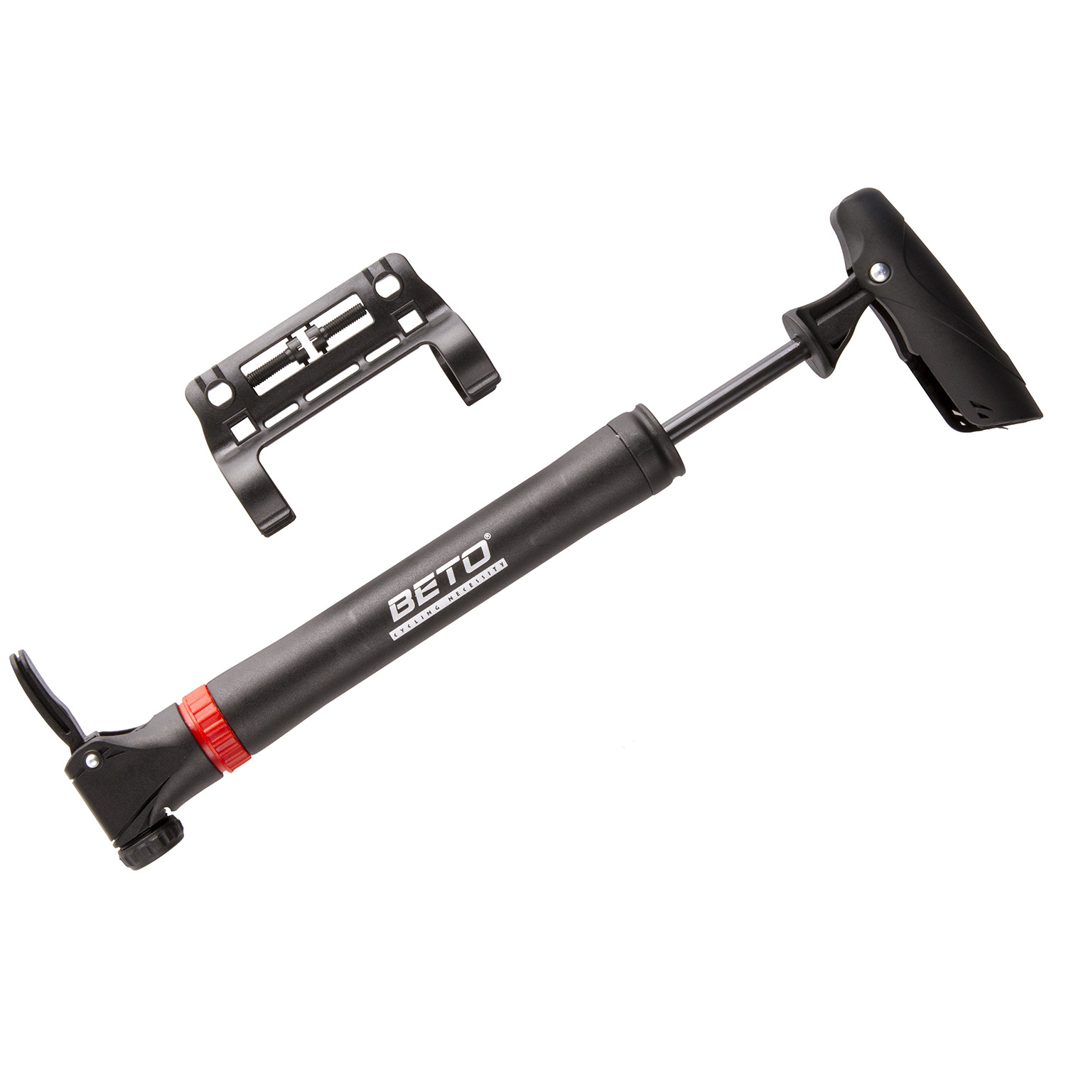 Насос mini,black plastic barrel, swivel head,