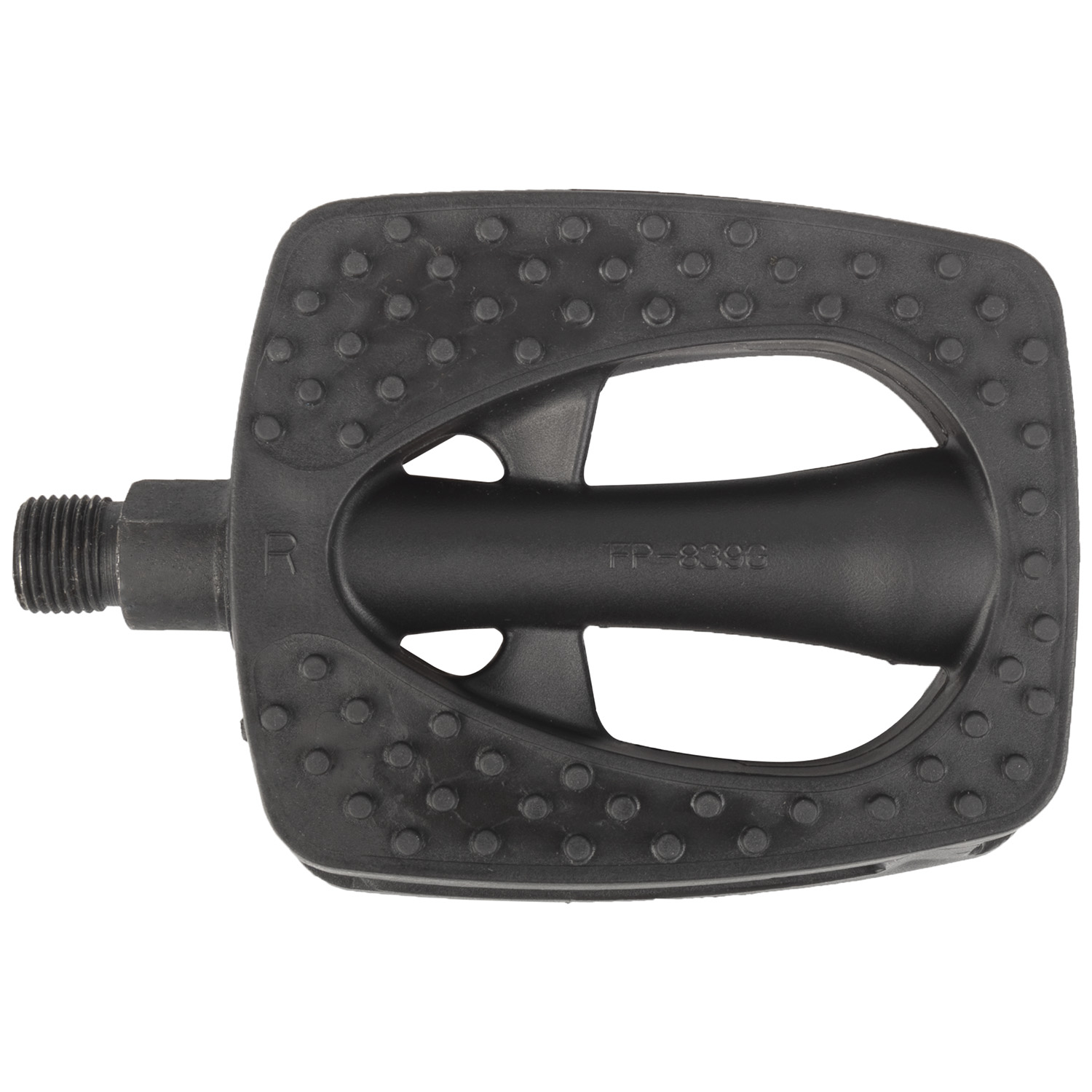 Педали M-Wave >Steady Beach<, one-piece PP body (black),