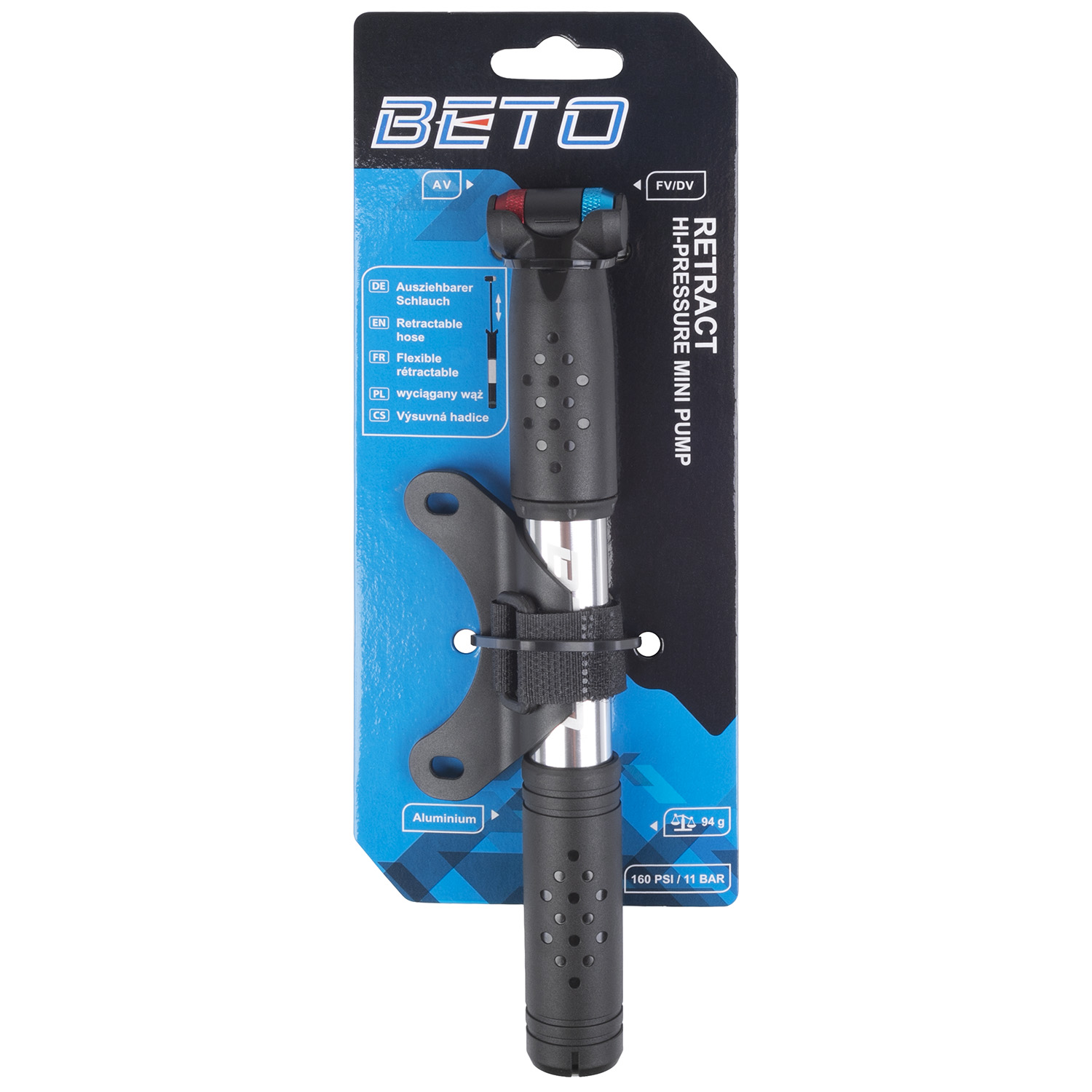 Насос min BETO, alloy, max. air pressure 160 psi / 11 bar,94 g,