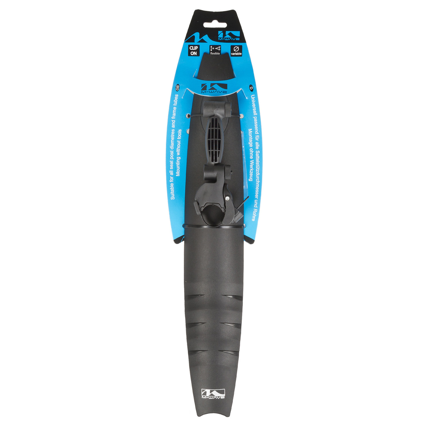 Крыло заднее M-Wave "MUD MAX QR.R" 26-29', black,