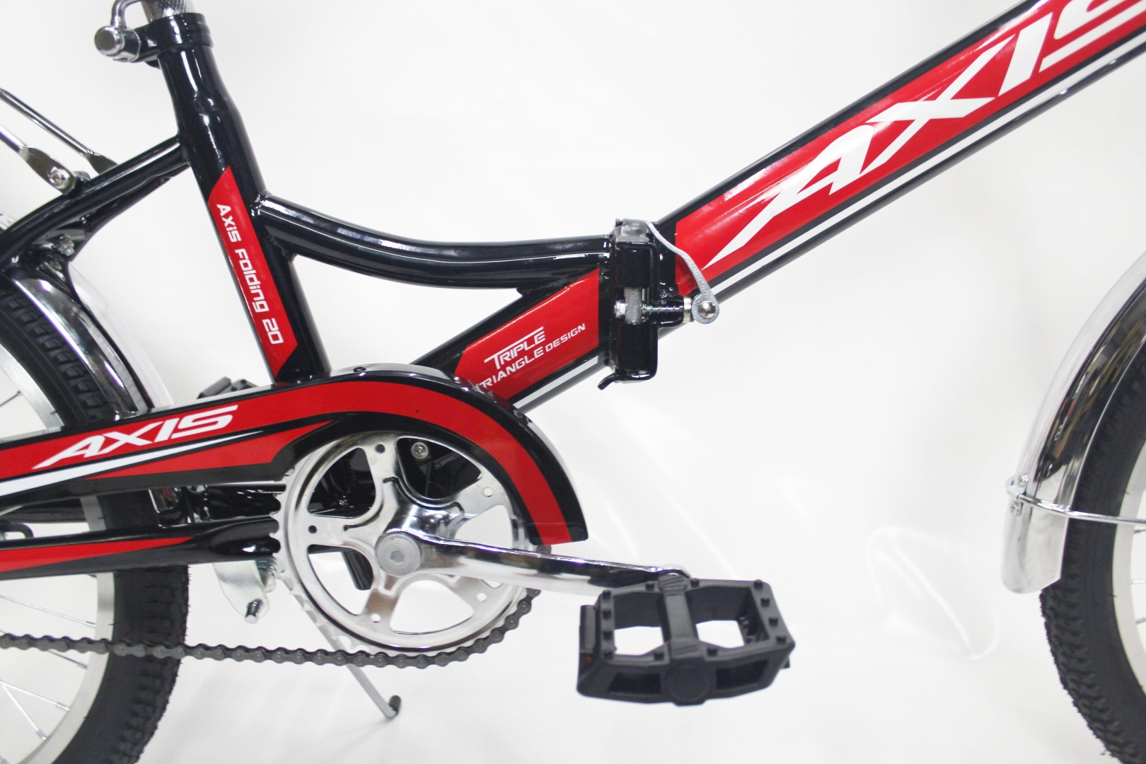 AXIS folding 20 1 Speed, Цвет black/red