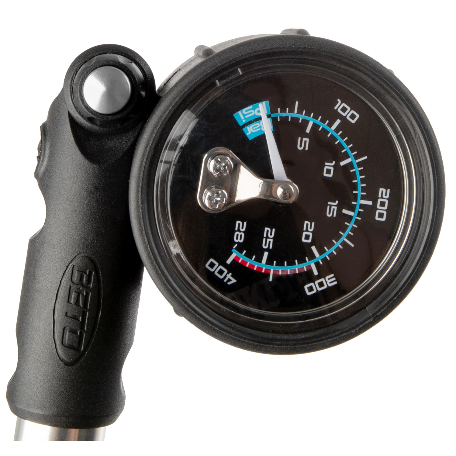 Насос для амортизатора BETO shock-pump, alloy, precision 1.5" analoge gauge,