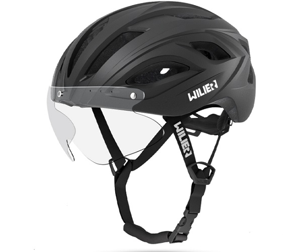 Шлем WL02,black L (58-61cm),visor+,