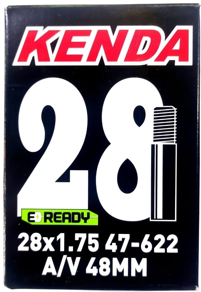 Велокамера 28x1.75, 47-622, A/V-48 mm,
