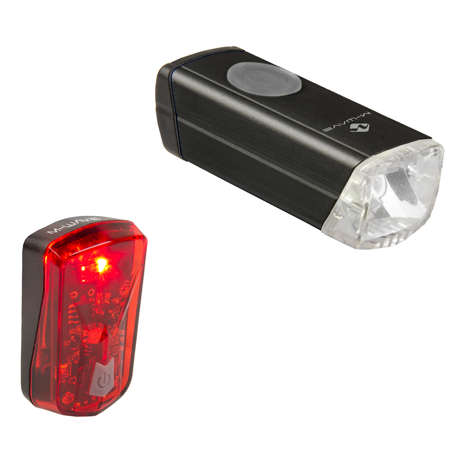 Фары комплект пер. зад Atlas 20 USB Rechargeable battery,