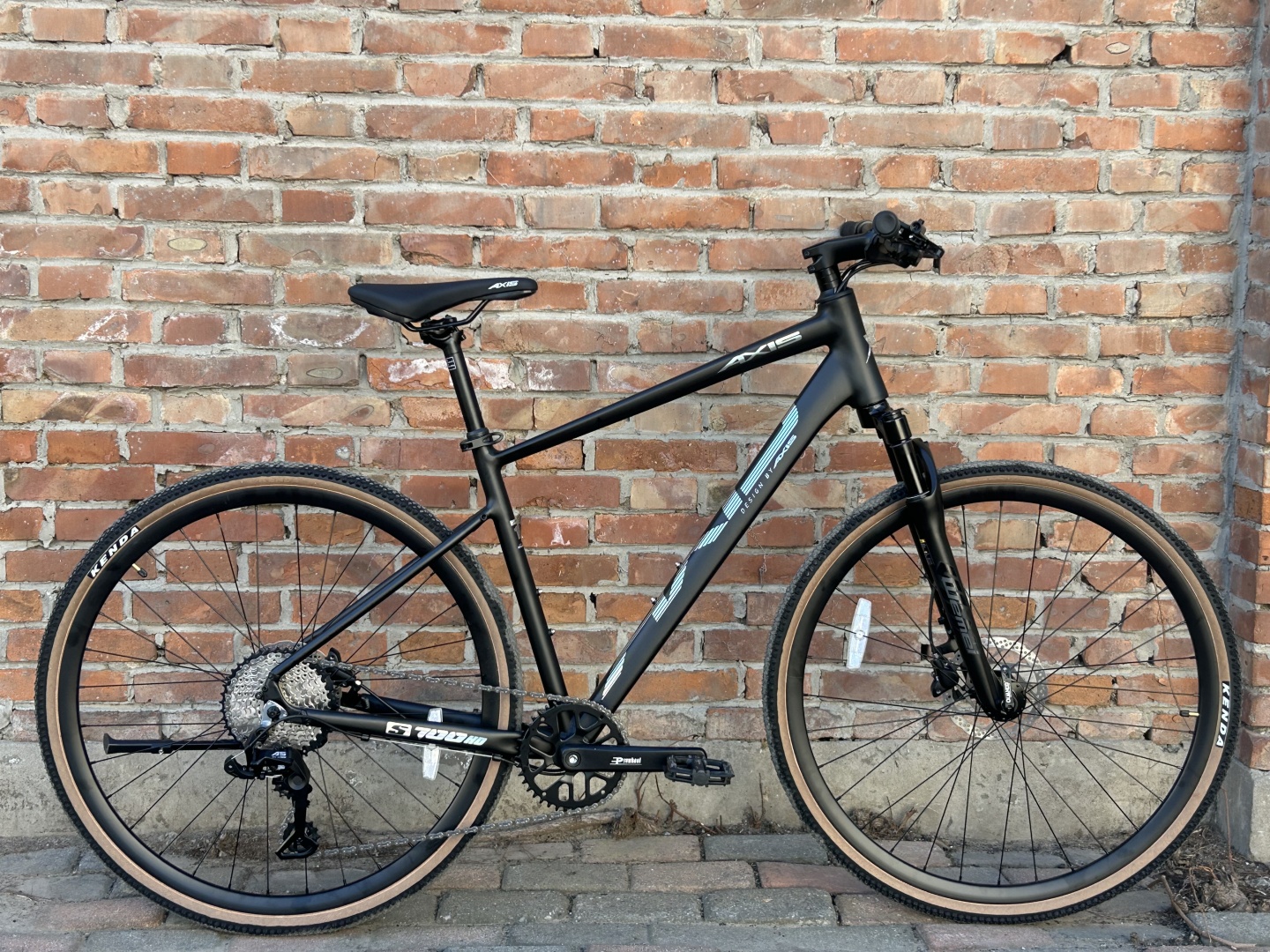 AXIS 700 SUSP 9 sp, Размер 21; Цвет MATT BLACK