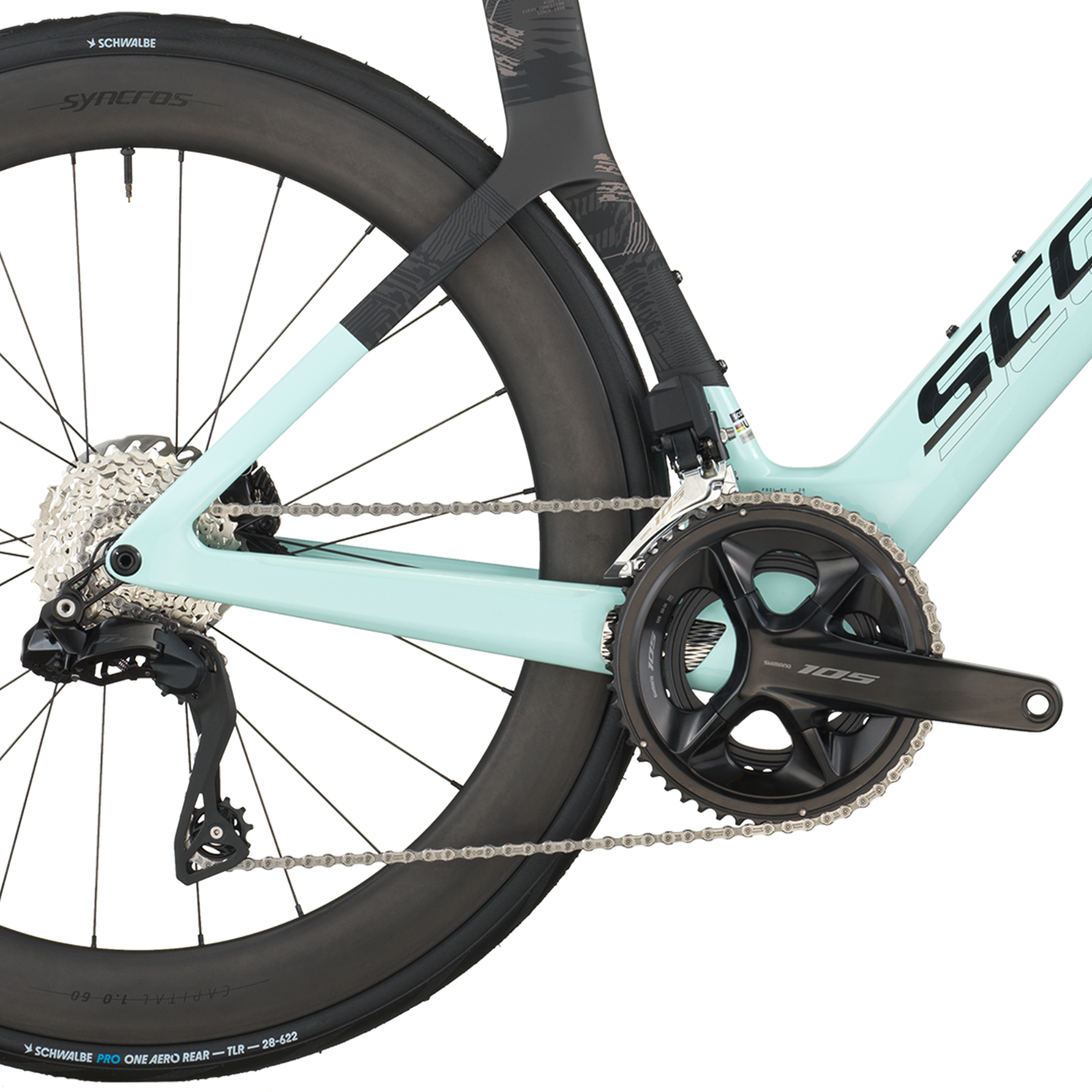 Foil RC 20, Размер L; Цвет gelato blue/carbon black
