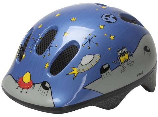Шлем for children, 52-57 cm (S), "Space", with reflective material,