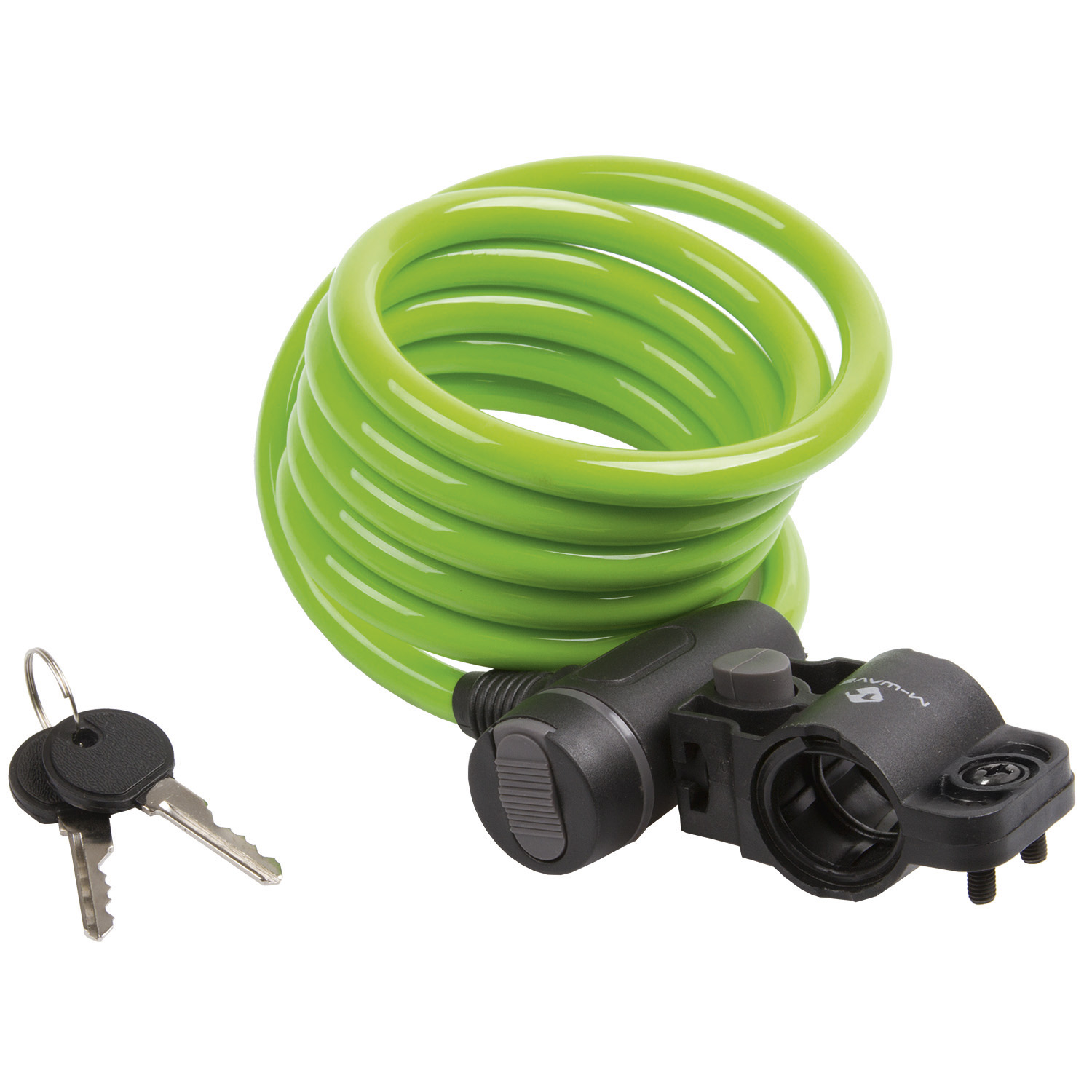 Замок autom.-spiralcablelock 1800 x 10 mm, green,