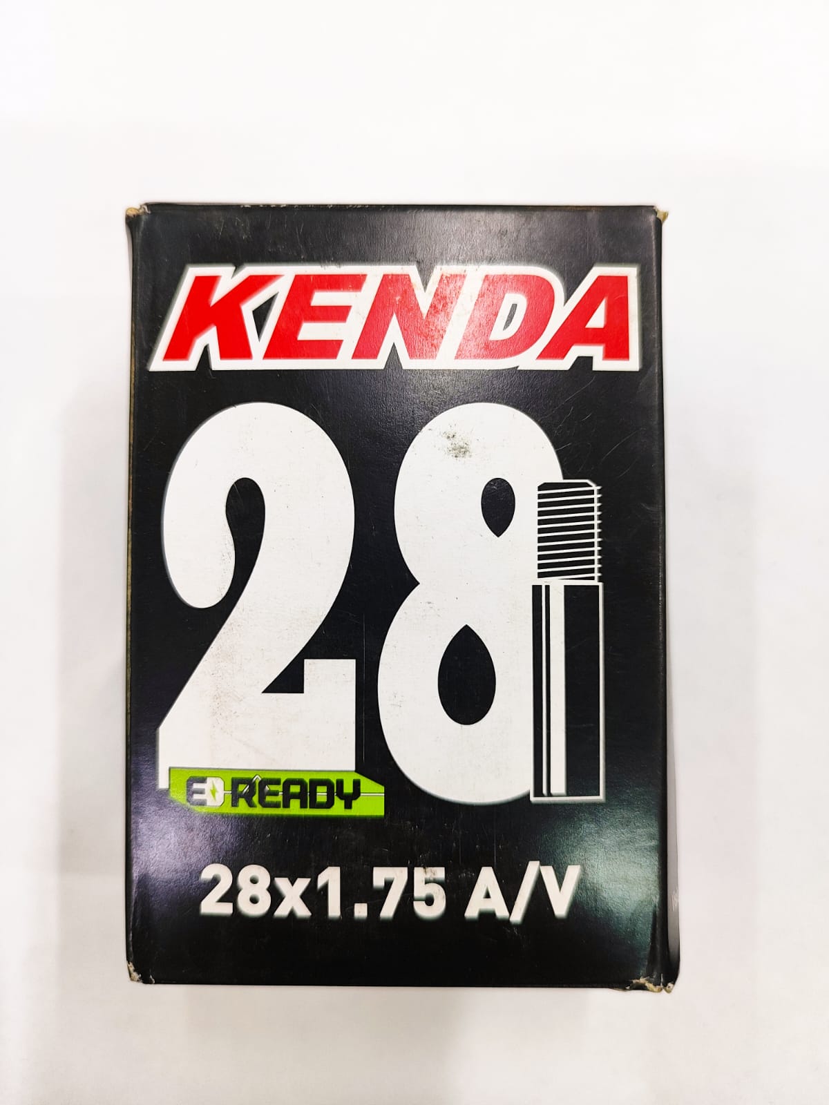 Велокамера 28x1.75, A/V,  molded, box,