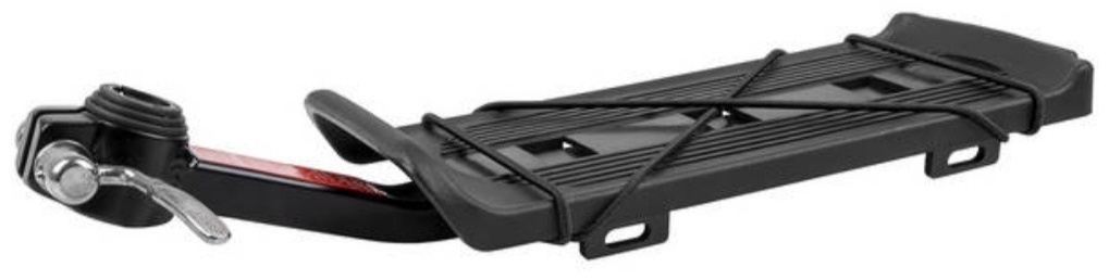 Багажник на подс. штырь, suitable for 25-30 mm, with straps, max. load 9 kg,