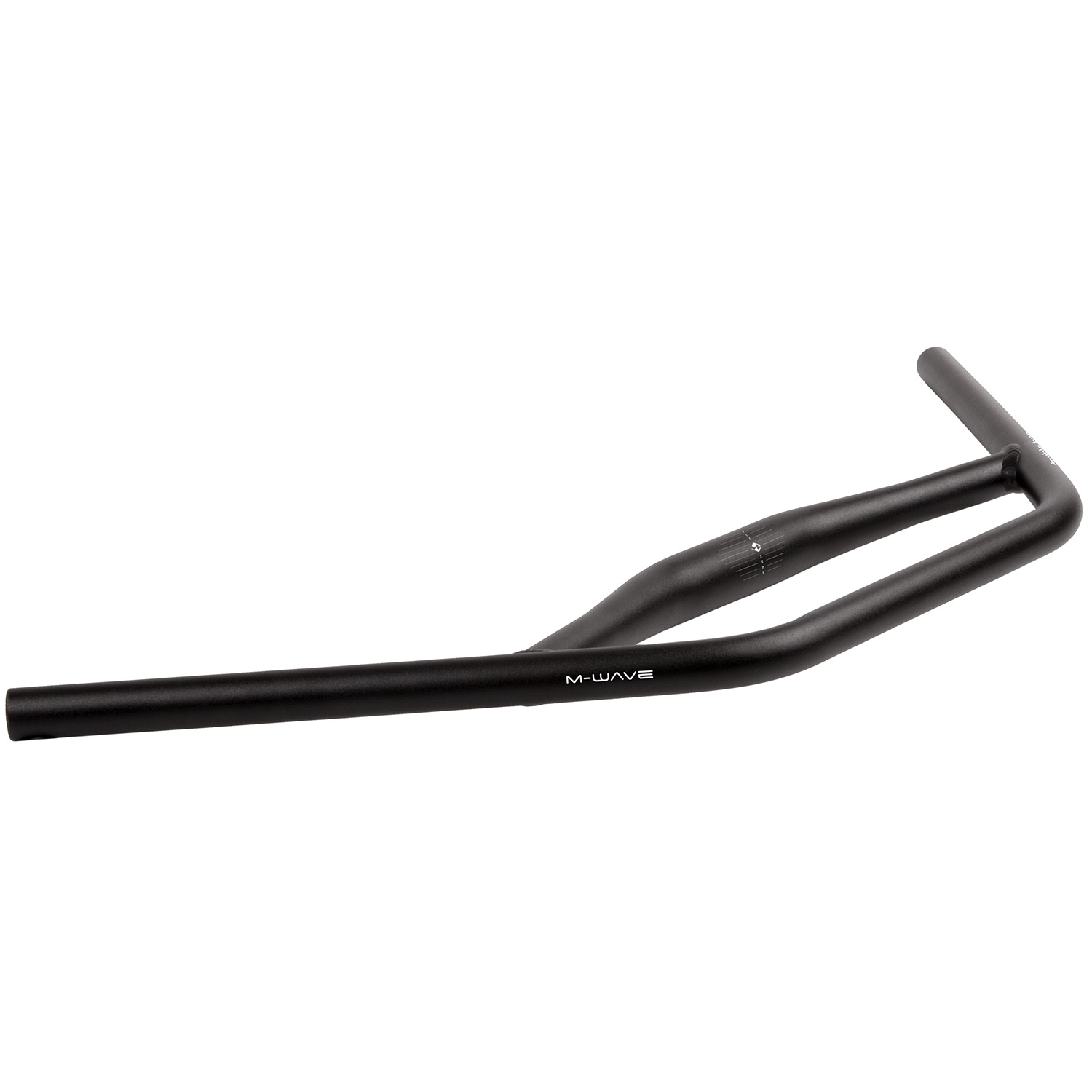 Руль двойной Trekking >Double Bar< M-Wave, Alloy, black, 660 mm, Bar bore 31.8 mm, sweep 45°,