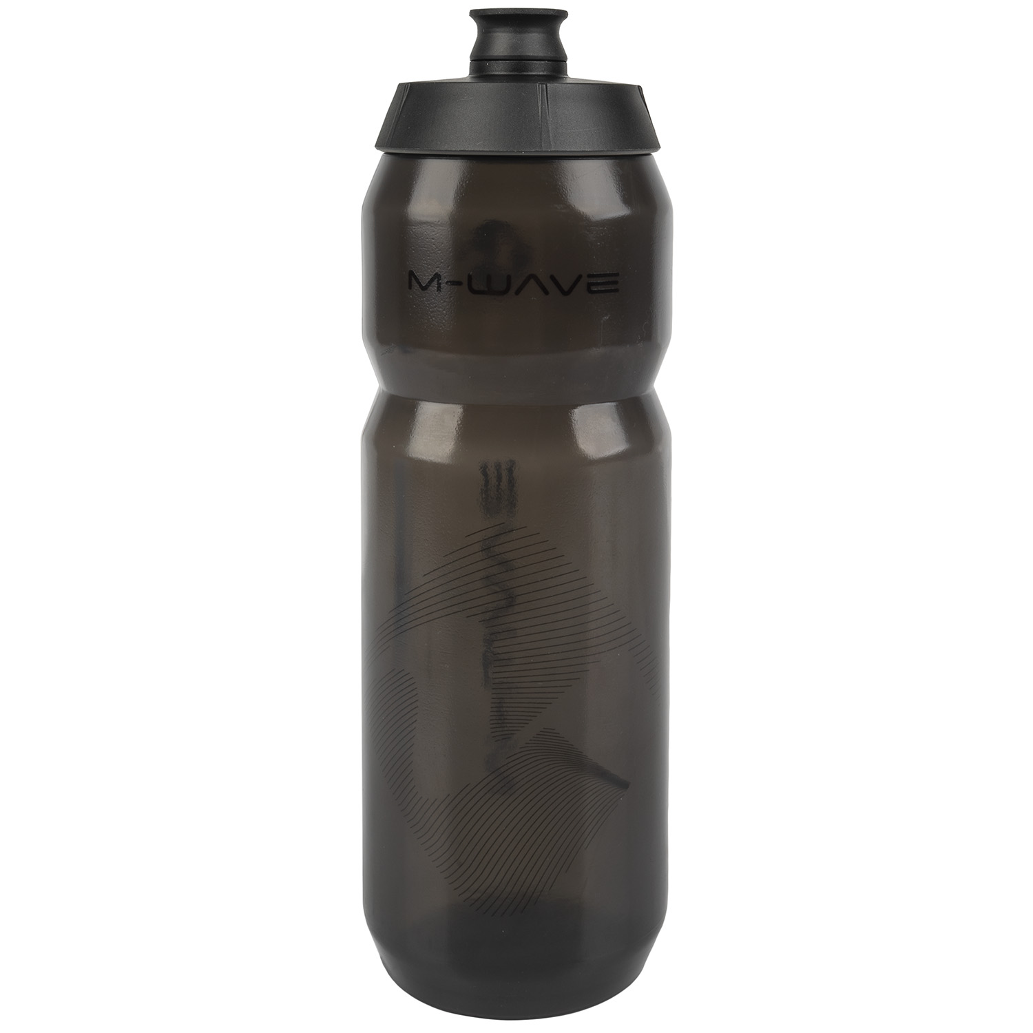 Фляга "PBO 750", plastic, 750 ml, black/black/black transparent,