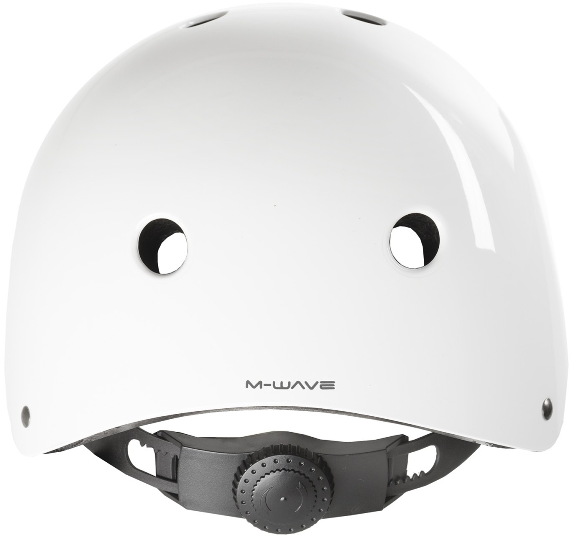 Шлем freestyle skating BMX  Outdoor , size: M glossy white,