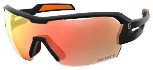 Очки Spur black matt/orange/red chrome enhancer + clear,