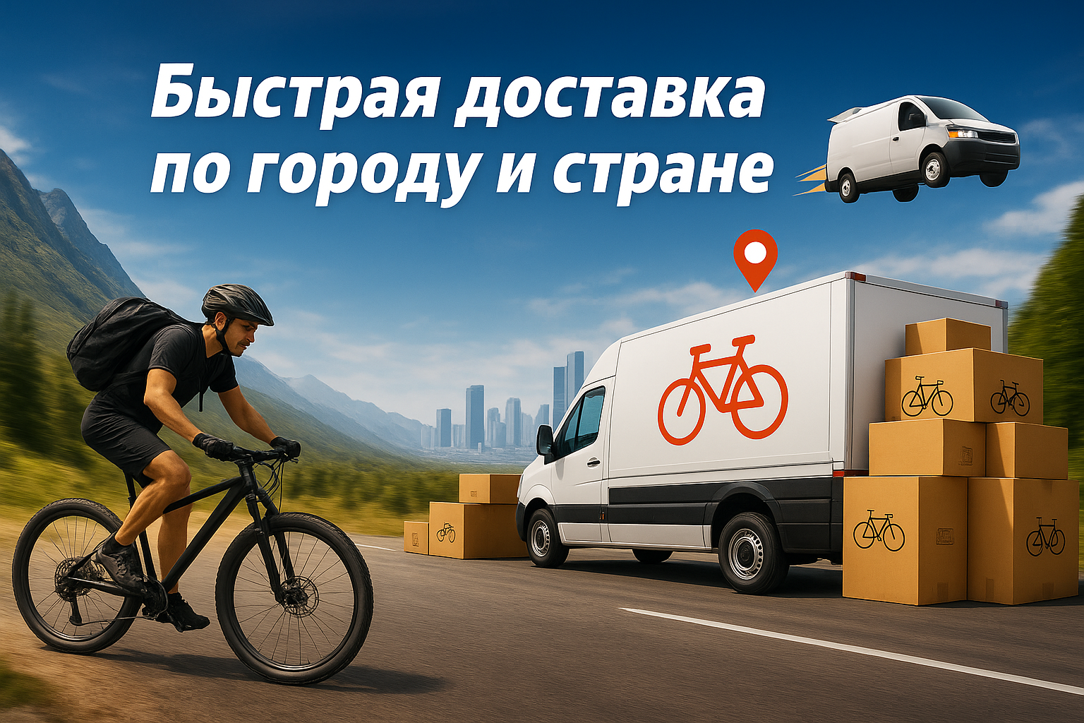 Доставка в регионы Казахстана