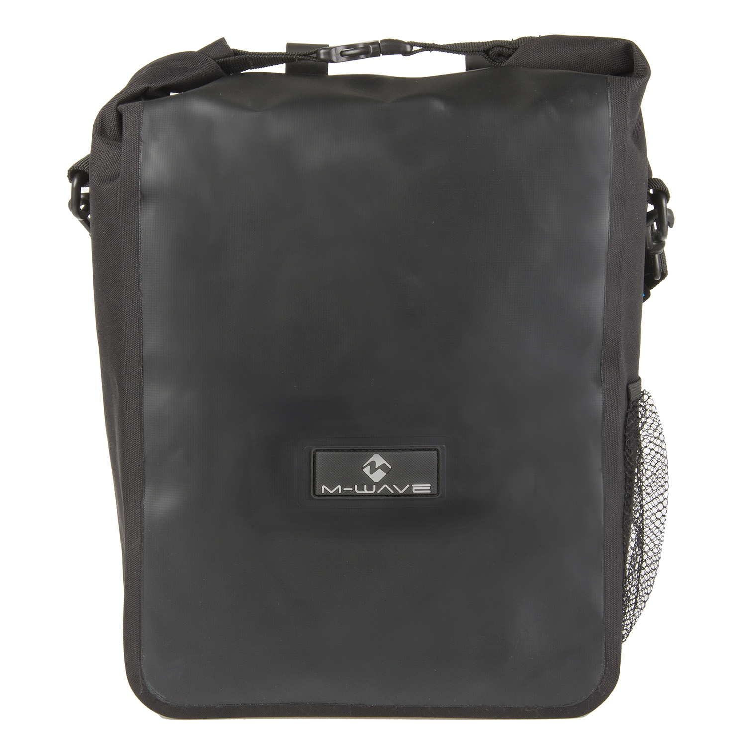 Сумка на багажник single bag, M-WAVE, waterproof, for mounting on left or right side), 26 x 13 x 47 ,