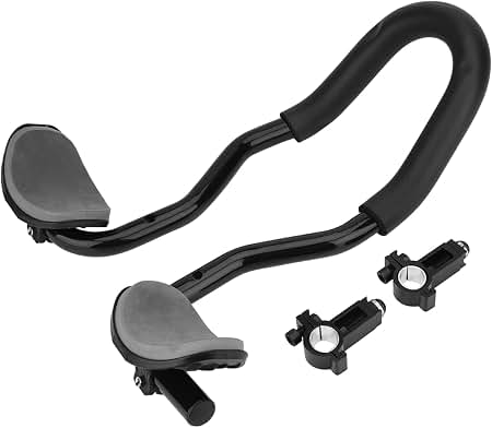 Лежак Tri-bar, alloy, black, for Handlebar 22.2 - 25.4 mm, Armrest and Bow padded,