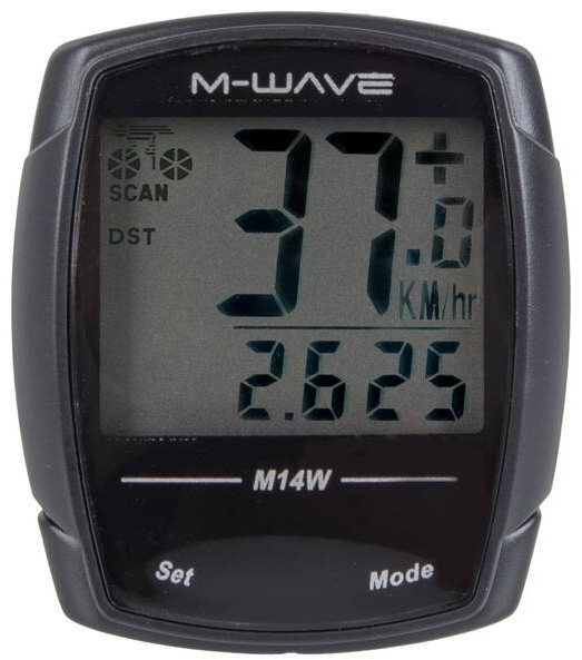 Велокомпьютер  беспров. M-WAVE, 14 functions,