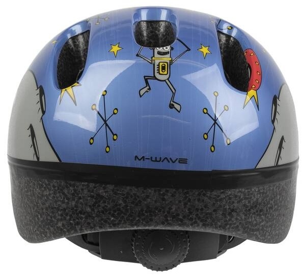 Шлем for children, 52-57 cm (S), "Space", with reflective material,