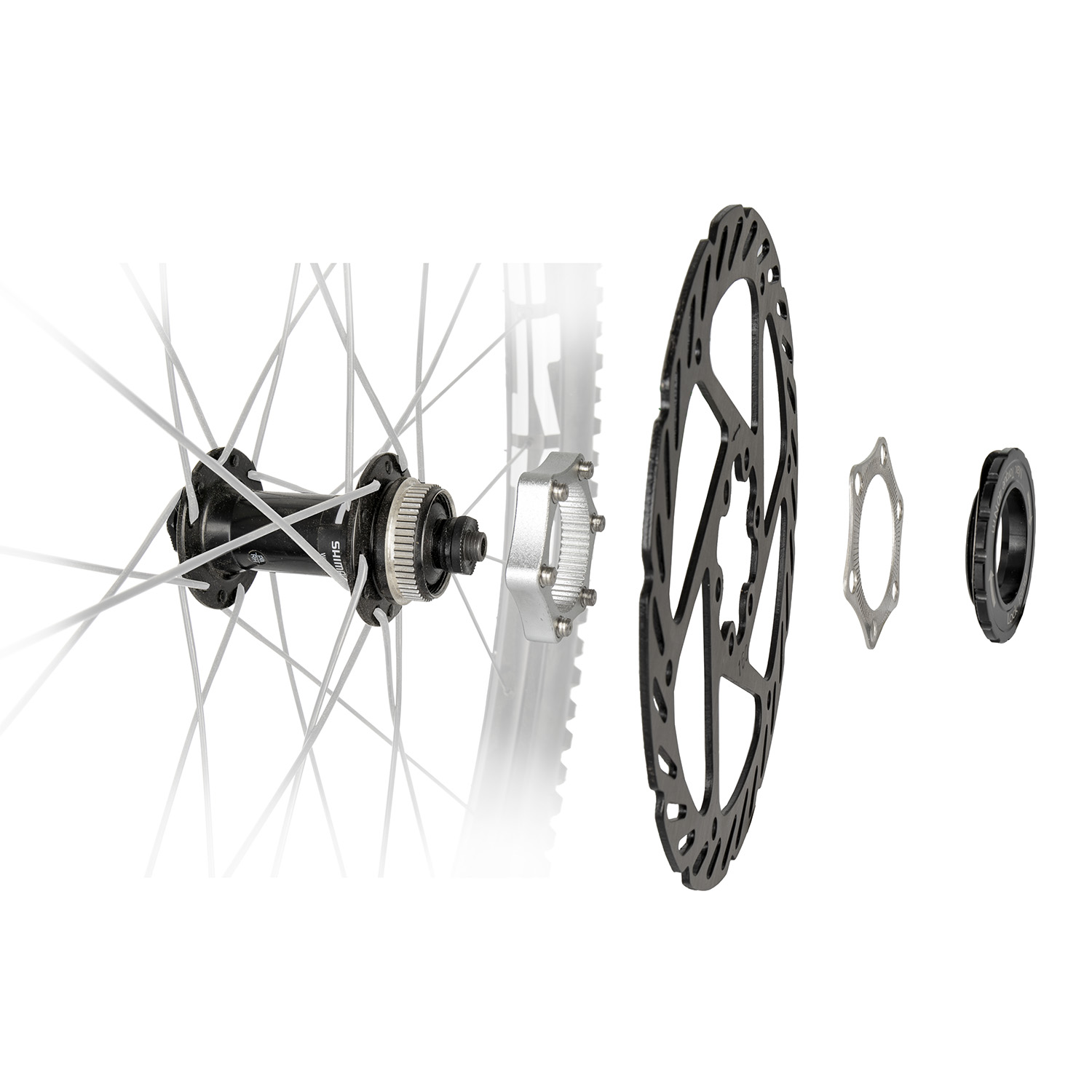Переходник Centerlock adapter "ADA DB CL", for 6-hole brake disc,