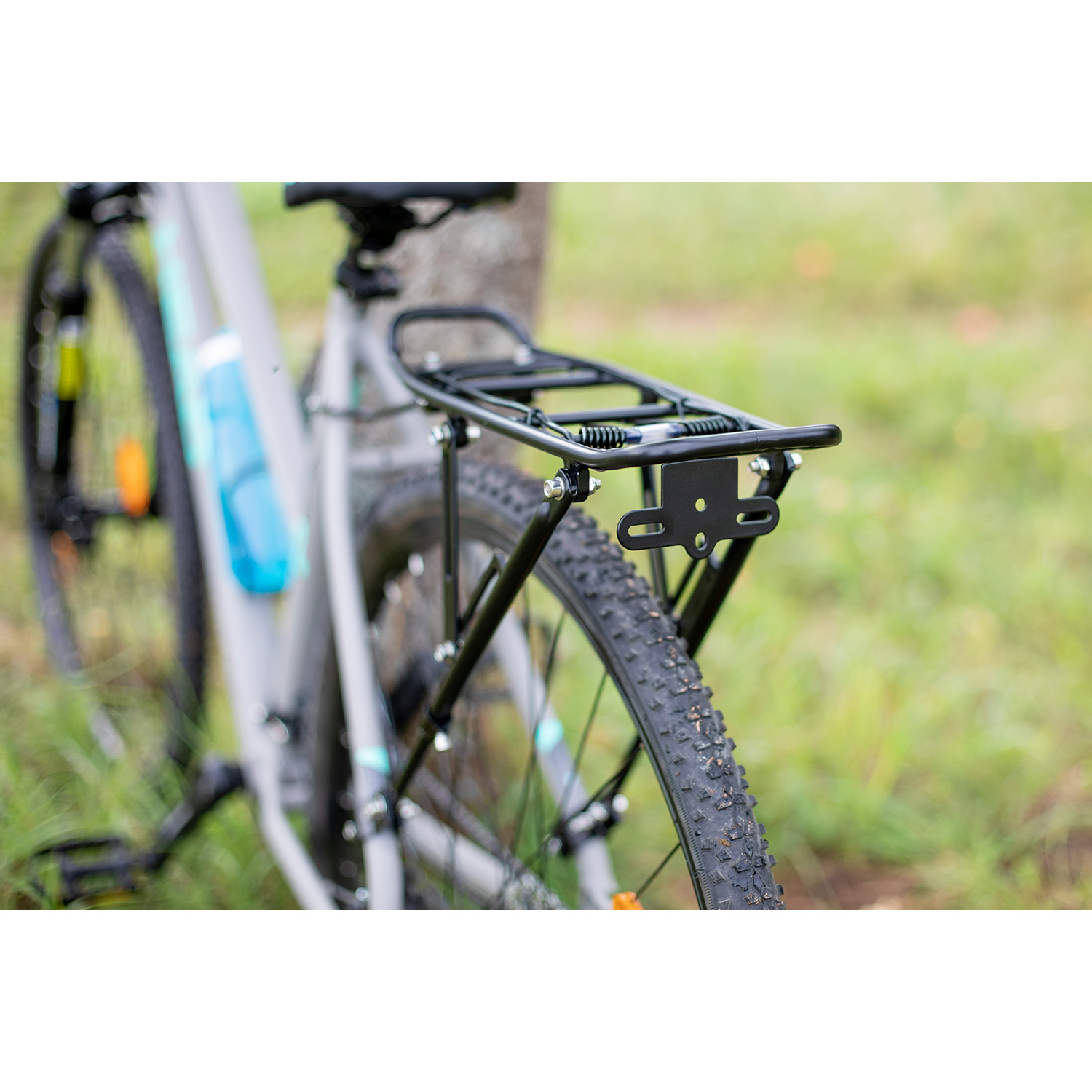 Багажник кр.на перья alloy, black, for 20"-29", max. load 25 kg,