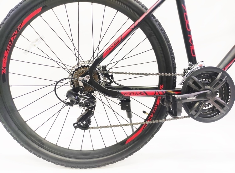 AXIS 700 MD 21 sp, Размер 19"; Цвет Black /Red