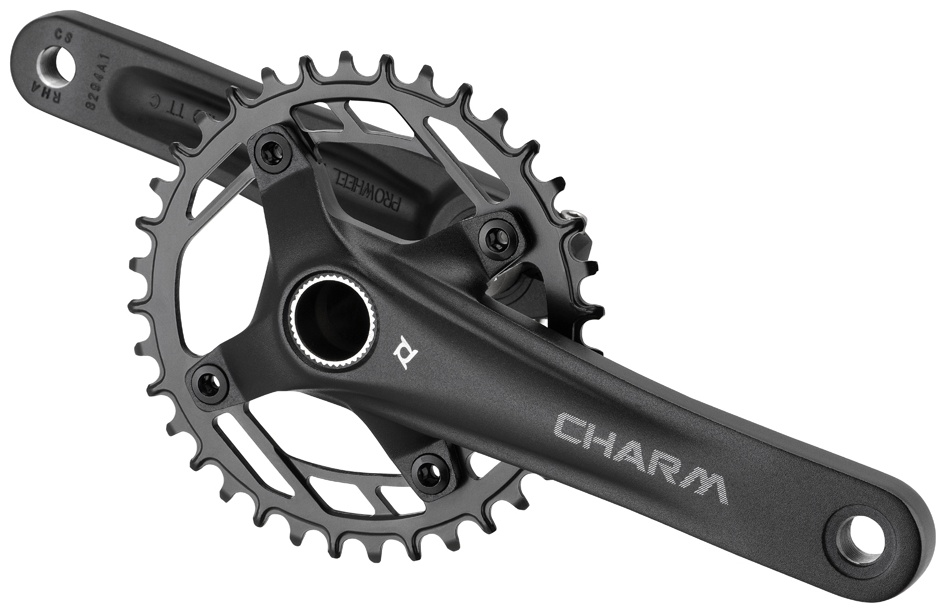 Система шатуны Prowheel,CHARM-FD04S-TT,34T*175мм,BLACK,