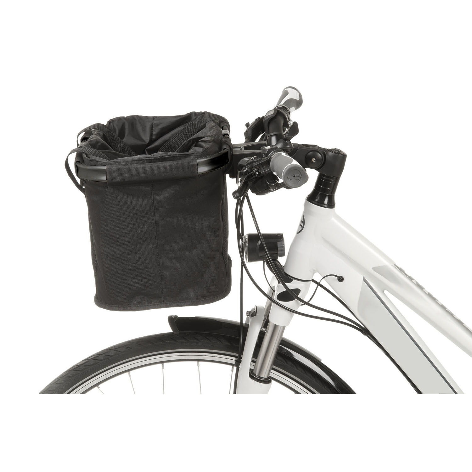 Сумка на руль "M-WAVE UTRECHT FOLD", w/clip-on bracket, black,