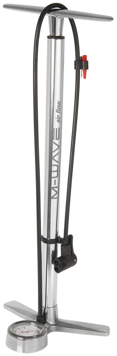 Насос напольный, alloy, silver, w/2.5" manometer, w/universal double pump head for FV/AV/DV, max.10 ,