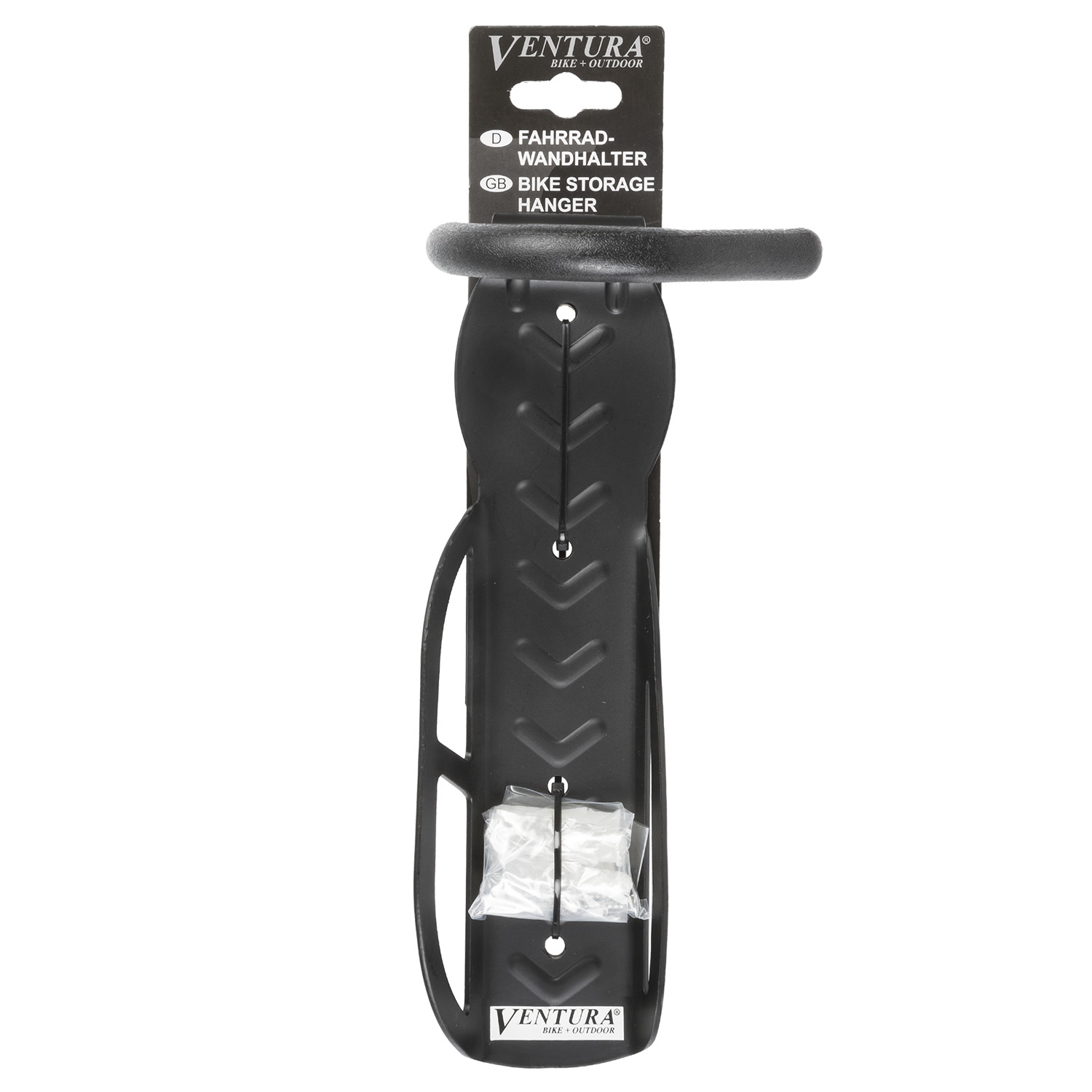 Крепление настенное для велосипеда VENTURA, steel, black,