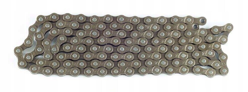 Цепь chain KMC Z-51, 1/2x3/32, 116 links, missing link, 18-24 sp, silver/brown