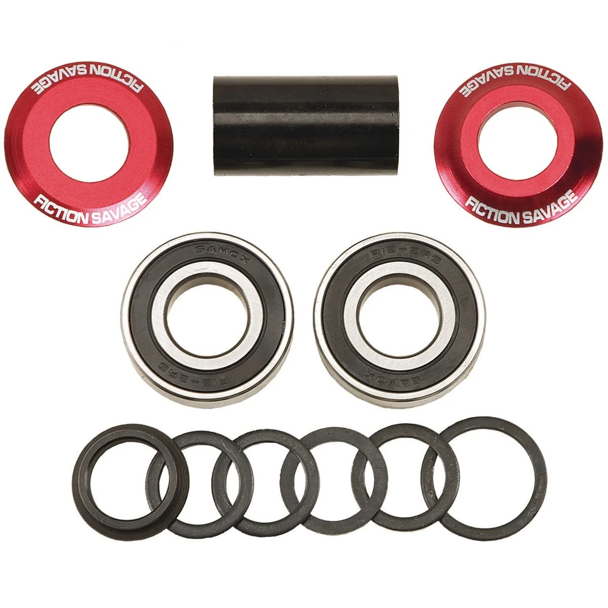 Каретка SAVAGE MID SEALED,19MM, RED,