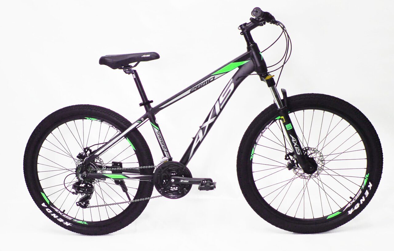 AXIS 26 MD 21sp, Размер 15; Цвет Matte Black/Green