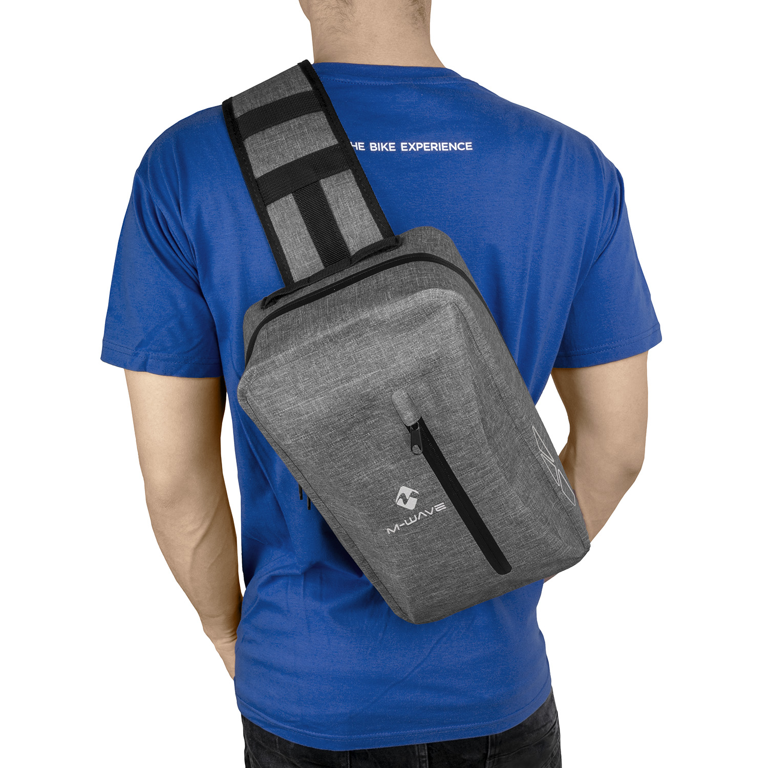 Сумка на руль"Suburban Messenger Compact" color grey melange w/reflective,
