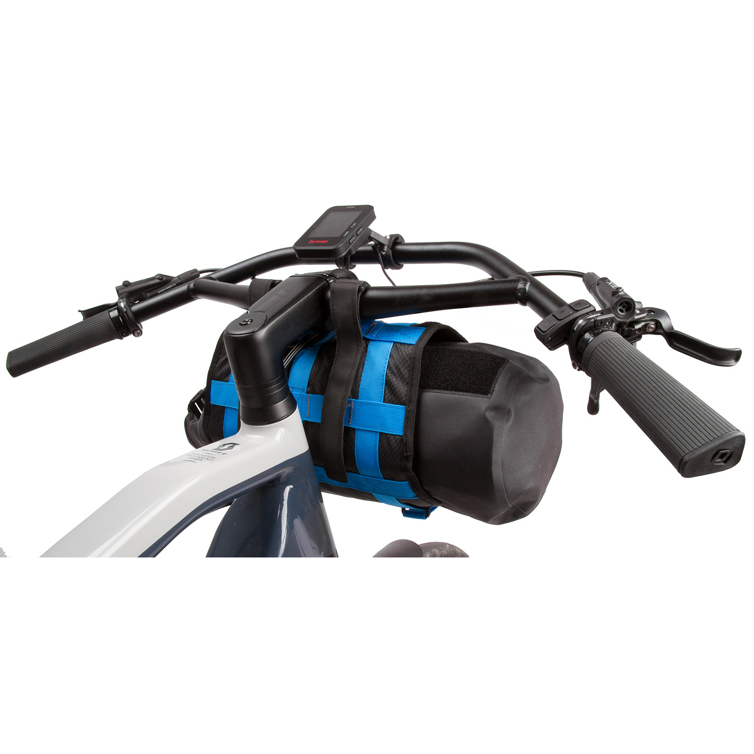 Руль двойной Trekking >Double Bar< M-Wave, Alloy, black, 660 mm, Bar bore 31.8 mm, sweep 45°,
