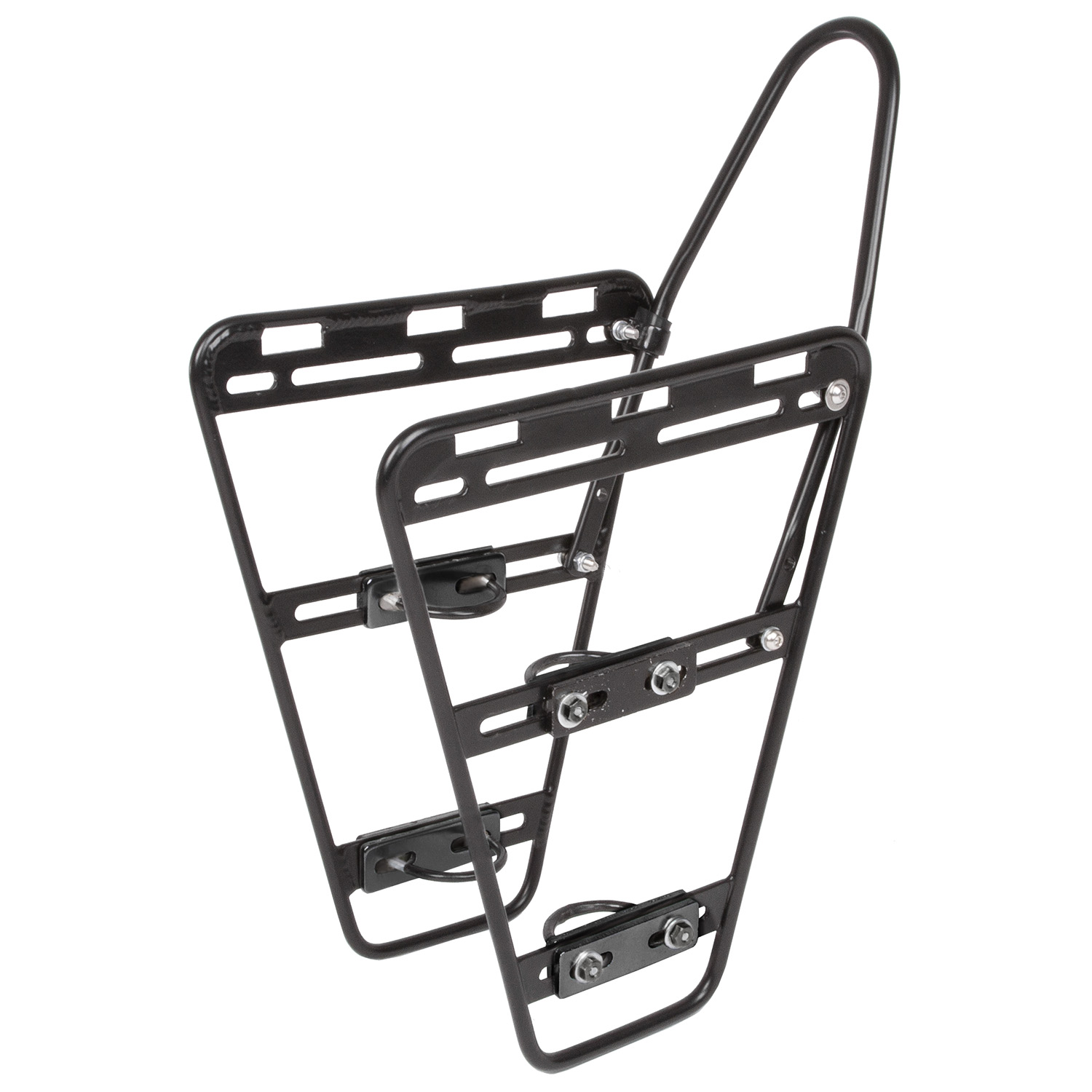 Багажник передний  alloy, universal mounting, black,